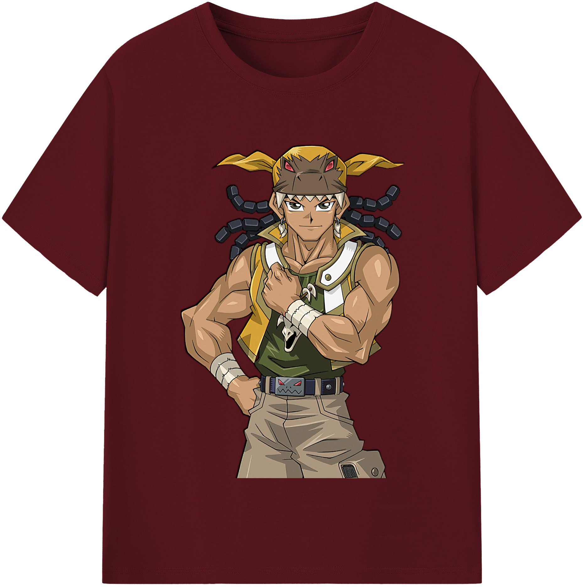 （画像用） 遊☆戯☆王 Yu-Gi-Oh! 綿100％半袖Tシャツ（フロントプリント）